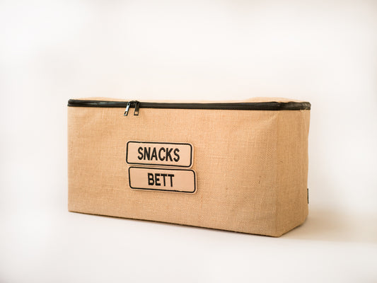 Burlap box stor