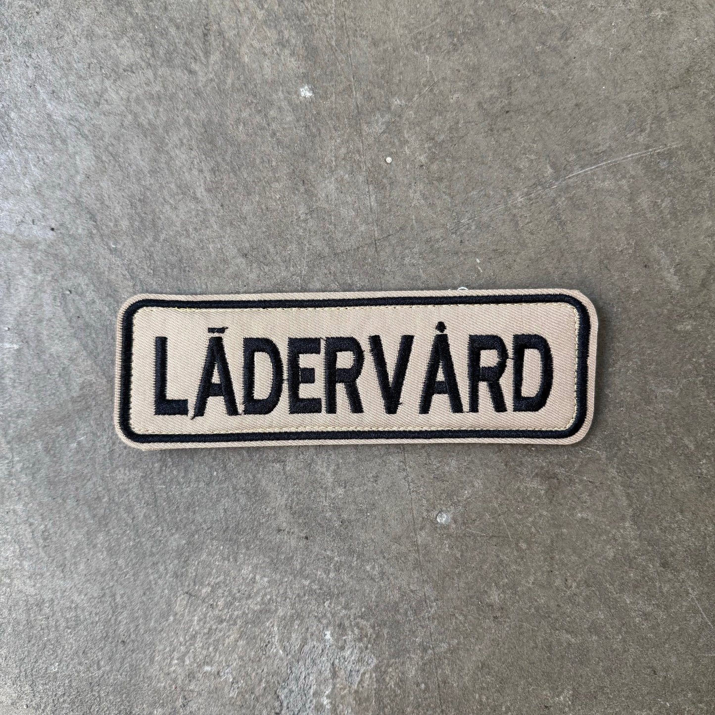 Patch Lädervård
